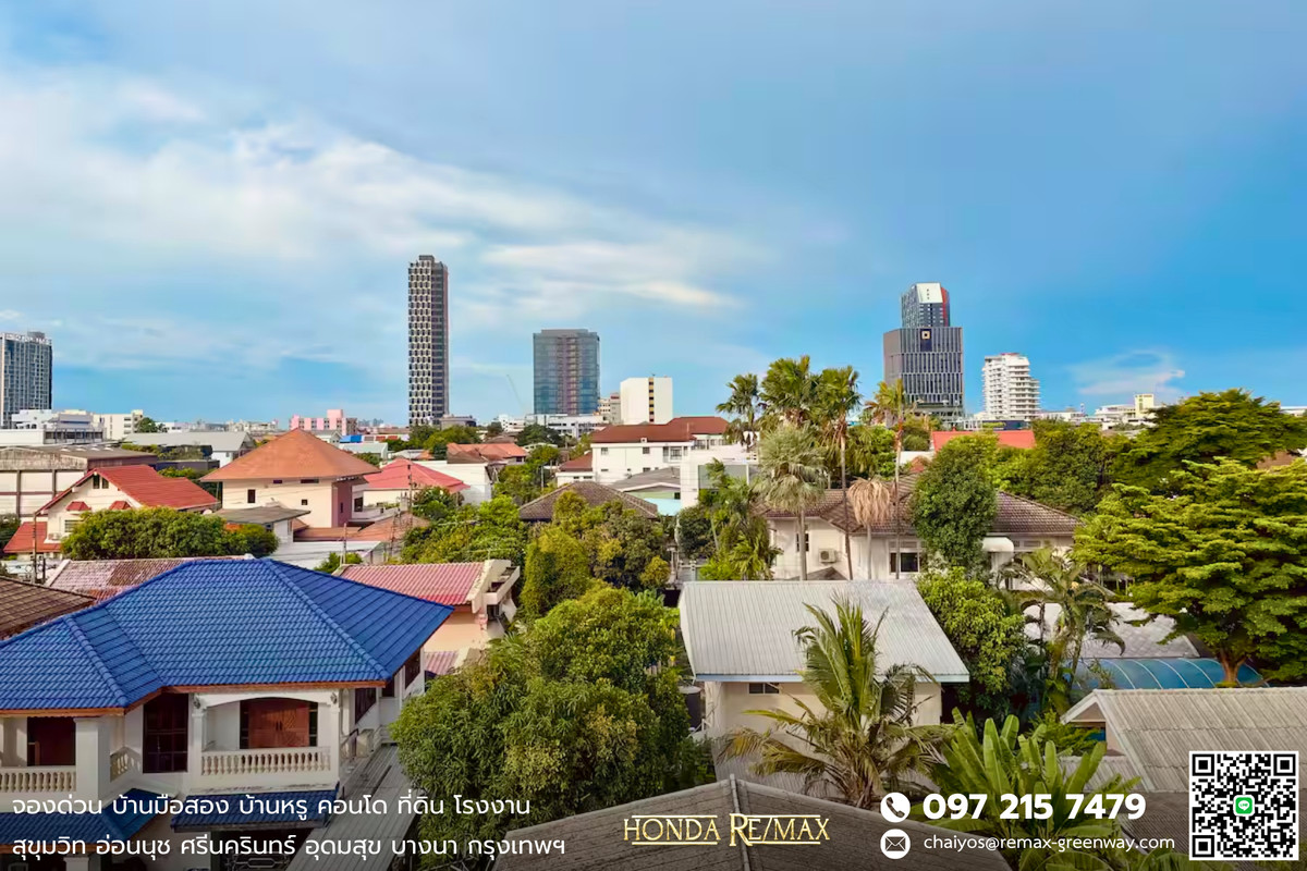 ขายโฮมออฟฟิศสุขุมวิท อโศก ทองหล่อ : ขาย Office สุขุมวิท 56 ทำเลดี สร้างใหม่เอี่ยม พร้อมห้องพัก AIR BNB ห่างถนนสุขุมวิทเพียง 800 เมตร