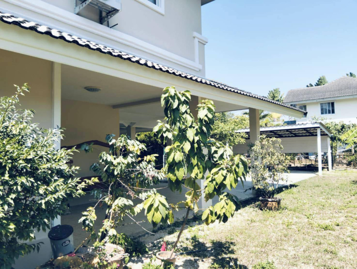 บ้านเชียงใหม่ : 92173 - ขาย/ให้เช่าบ้านเดี่ยว 2 ชั้น บ้านสวย ทำเลดี ราคาคุ้มค่าในย่านนี้! บรรยากาศร่มรื่นย์ น่าอยู่สุดๆ! โครงการกาญจน์กนกวิลล์ 2 สันทราย เชียงใหม่