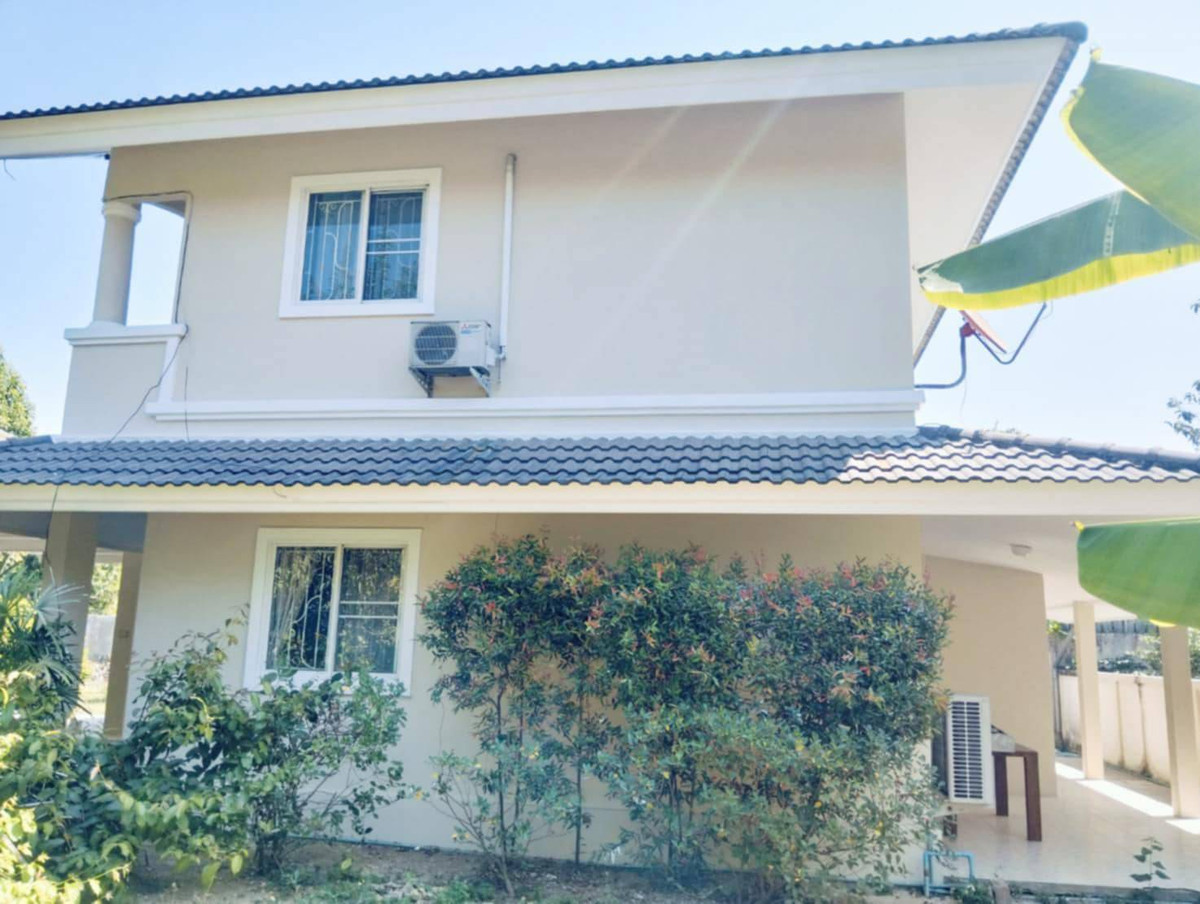 บ้านเชียงใหม่ : 92173 - ขาย/ให้เช่าบ้านเดี่ยว 2 ชั้น บ้านสวย ทำเลดี ราคาคุ้มค่าในย่านนี้! บรรยากาศร่มรื่นย์ น่าอยู่สุดๆ! โครงการกาญจน์กนกวิลล์ 2 สันทราย เชียงใหม่