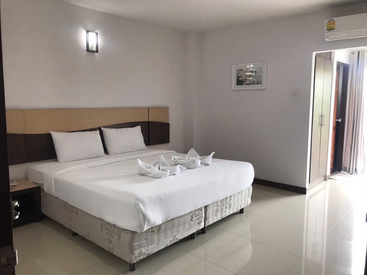 For SaleHotel&Apartment BusinessPhetchabun : 92236 - Hotel for sale, Sadiang Subdistrict, Mueang District, Phetchabun Province. It is a modern style building with 3 floors.