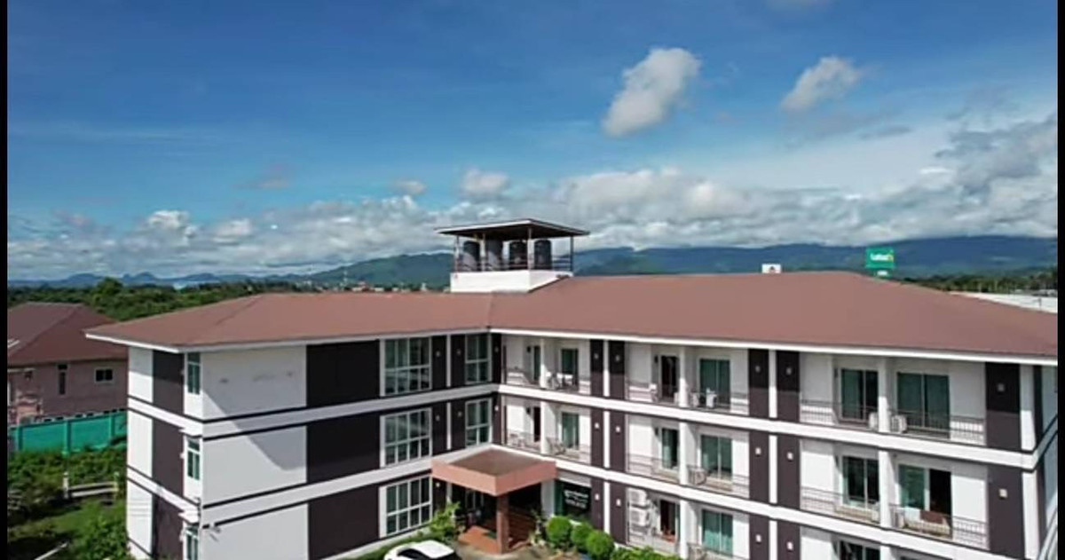 For SaleHotel&Apartment BusinessPhetchabun : 92236 - Hotel for sale, Sadiang Subdistrict, Mueang District, Phetchabun Province. It is a modern style building with 3 floors.