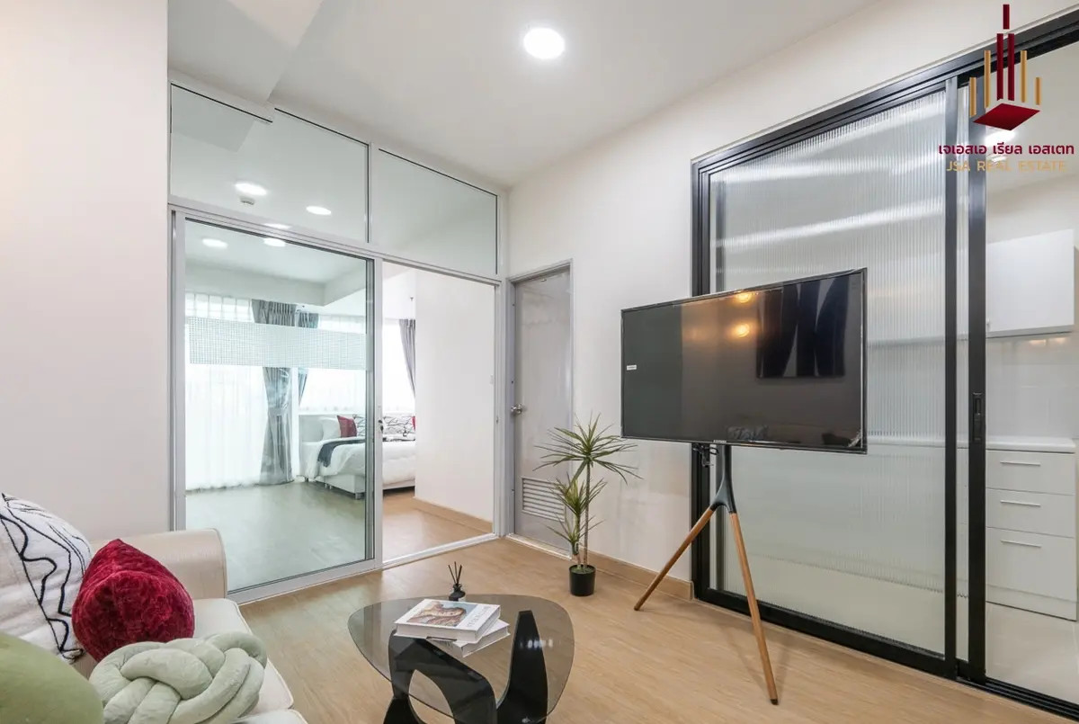 For SaleCondoLadprao, Central Ladprao : Beautiful room, ready to move in, connected to Mrt/Bts ✨The Zest Lat Phrao