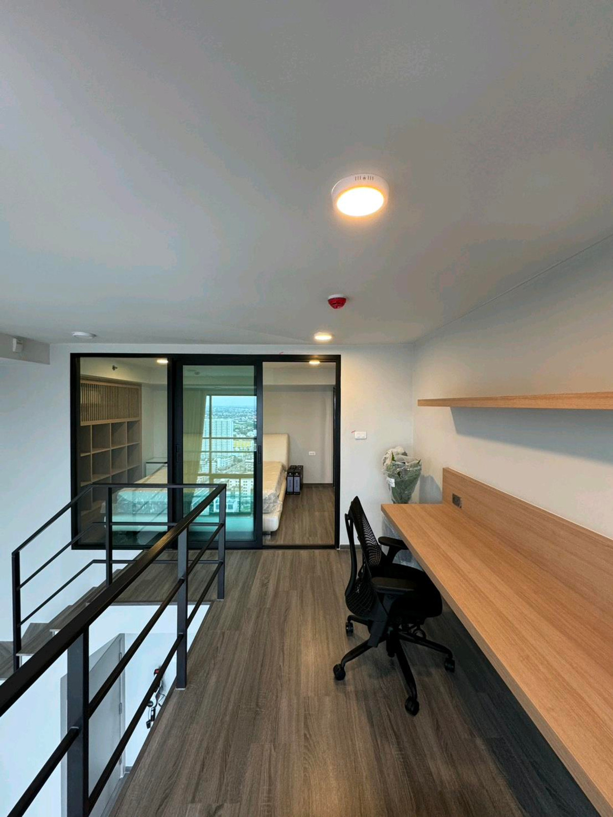 For RentCondoSeri Thai, Ramkhamhaeng Nida : ✅️New Duplex Room✅️ IDEO Ramkhamhaeng-Lamsali 45 Sqm 25,000 THB per month