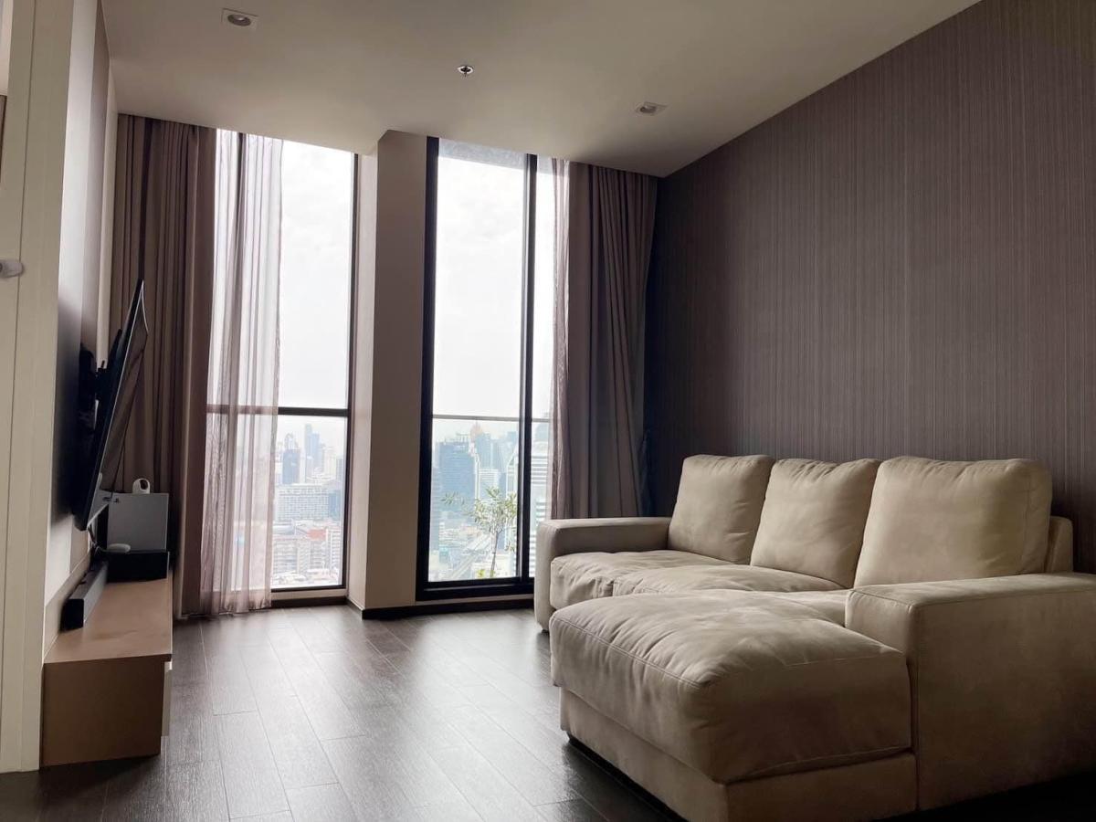 For SaleCondoWitthayu, Chidlom, Langsuan, Ploenchit : Noble Ploenchit / High floor open view close to BTS Ploenchit / 2 Bed 70 sq.m.Tel 0937890899