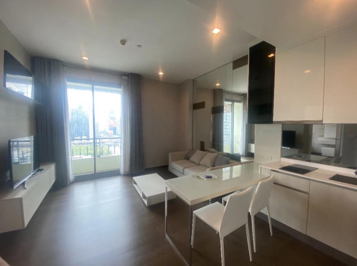 For SaleCondoRama9, Petchburi, RCA : Q Asoke / Luxury condo in a prime location near MRT Phetchaburi and ARL Makkasan. / 1 Bed 46 sq.m.Tel 0937890899
