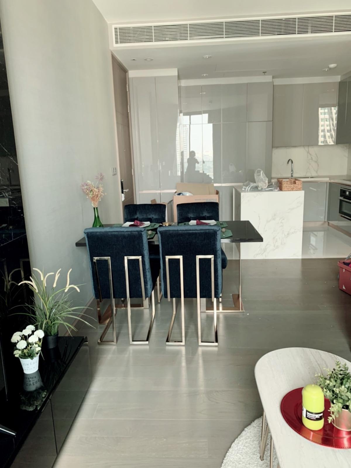 For SaleCondoRama9, Petchburi, RCA : THE ESSE at SINGHA COMPLEX / Luxury mixed-use development at the interchange of MRT Phetchaburi and ARL Makkasan. / 2 Bed 77 sq.m.Tel 0937890899