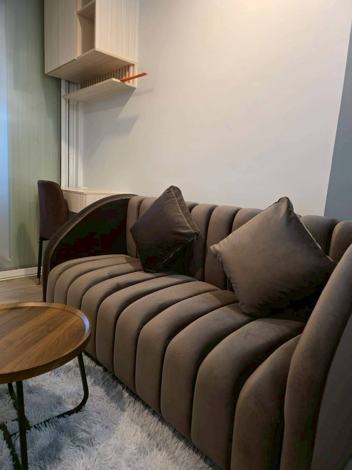 For RentCondoThaphra, Talat Phlu, Wutthakat : Condo for rent, Regent Home Wutthakat, Building A, 24th floor, built-in, luxurious throughout the room, open view, very beautiful, rental price 12,000 baht.