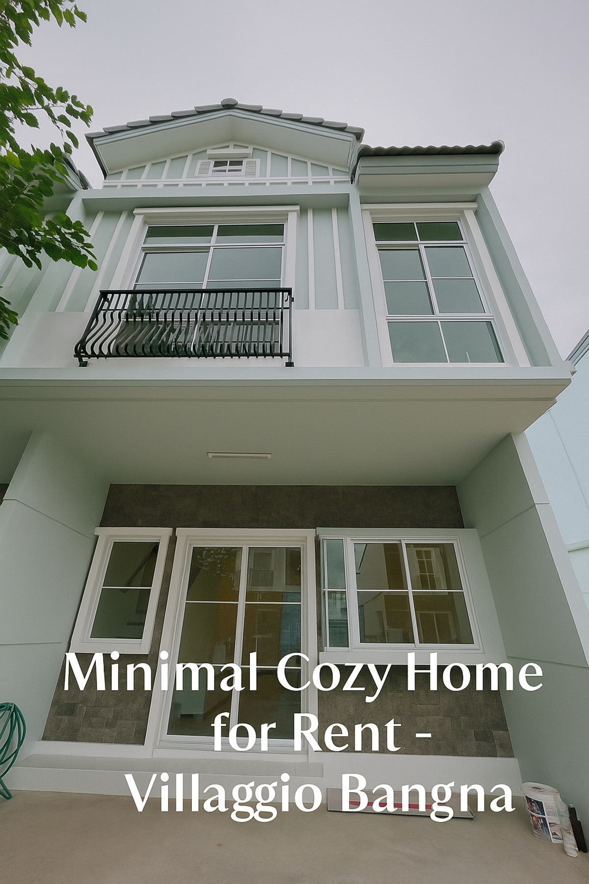 ให้เช่าทาวน์โฮมบางนา แบริ่ง ลาซาล : Townhome for rent at Villaggio 2 Srinakarin Bangna