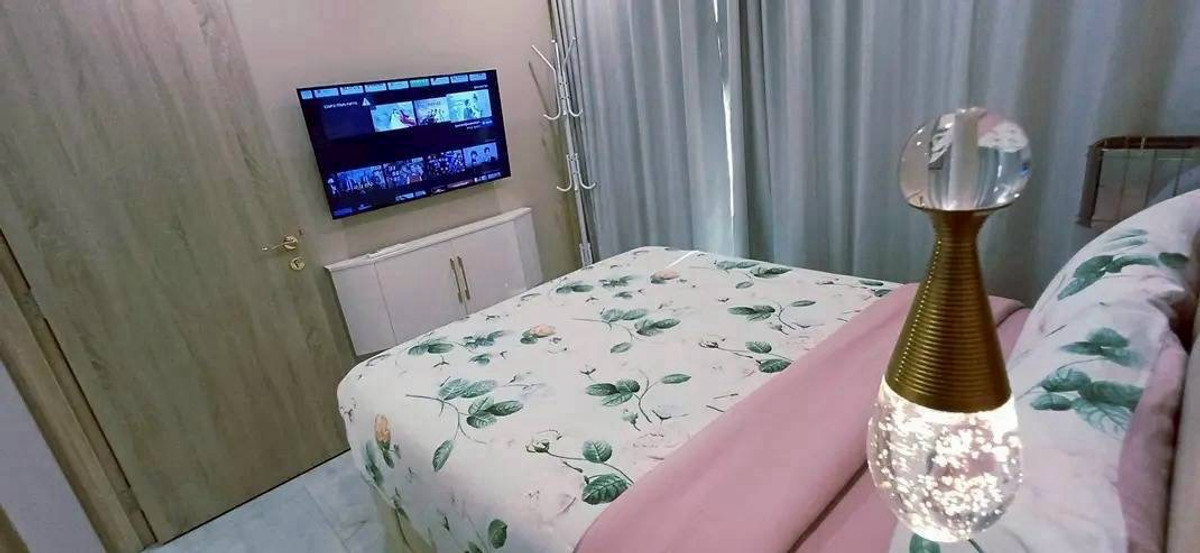 For RentCondoPattaya, Bangsaen, Chonburi : Condo for rent, sea view, Copacabana Beach Jomtien, Zone C, 59th floor, city and sea view, size 35.00 sq m, price 25,000 baht.