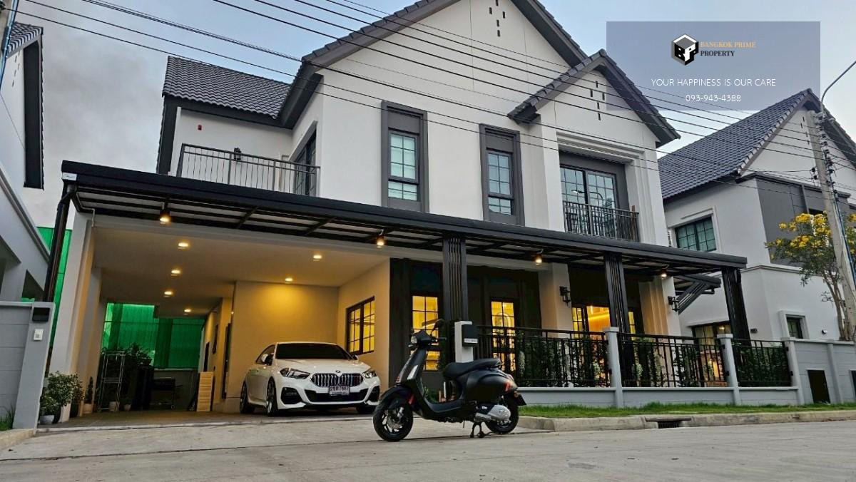For SaleHouseBangna, Bearing, Lasalle : Centro Bangna | 2-story detached house, Modern Luxury style 🏠✨ A sleek and elegant design with full functionality 双层现代豪华别墅 #2025103112736