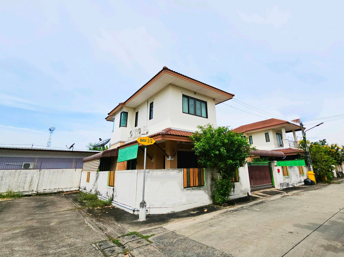 ขายบ้านนนทบุรี บางใหญ่ บางบัวทอง : 🚨ถูกที่สุด‼️บ้านเดี่ยว พร้อมอยู่ ใกล้ร.ร.สารศาสน์ บางบัวทอง