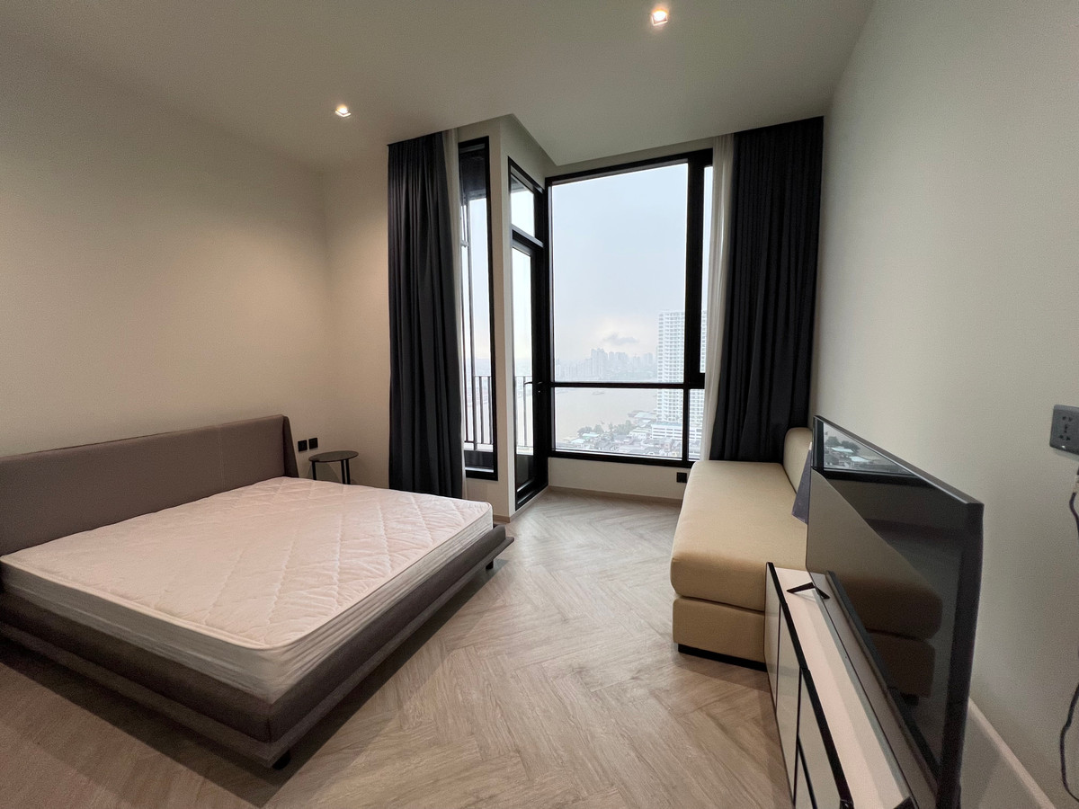 For RentCondoWongwianyai, Charoennakor : 🚩For Rent: Chapter Charoennakhon – Riverside ✨1 Bed 25 sq.m.✨ River view 📍Near CON Siam & Asiatique