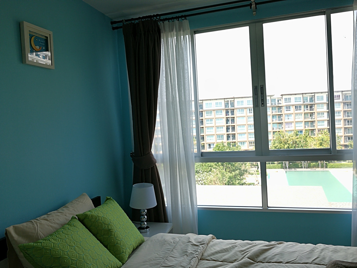 ให้เช่าคอนโดชะอำ เพชรบุรี : ห้องไม่เคยปล่อยเช่า พร้อมอยู่ เฟอร์ครบ 