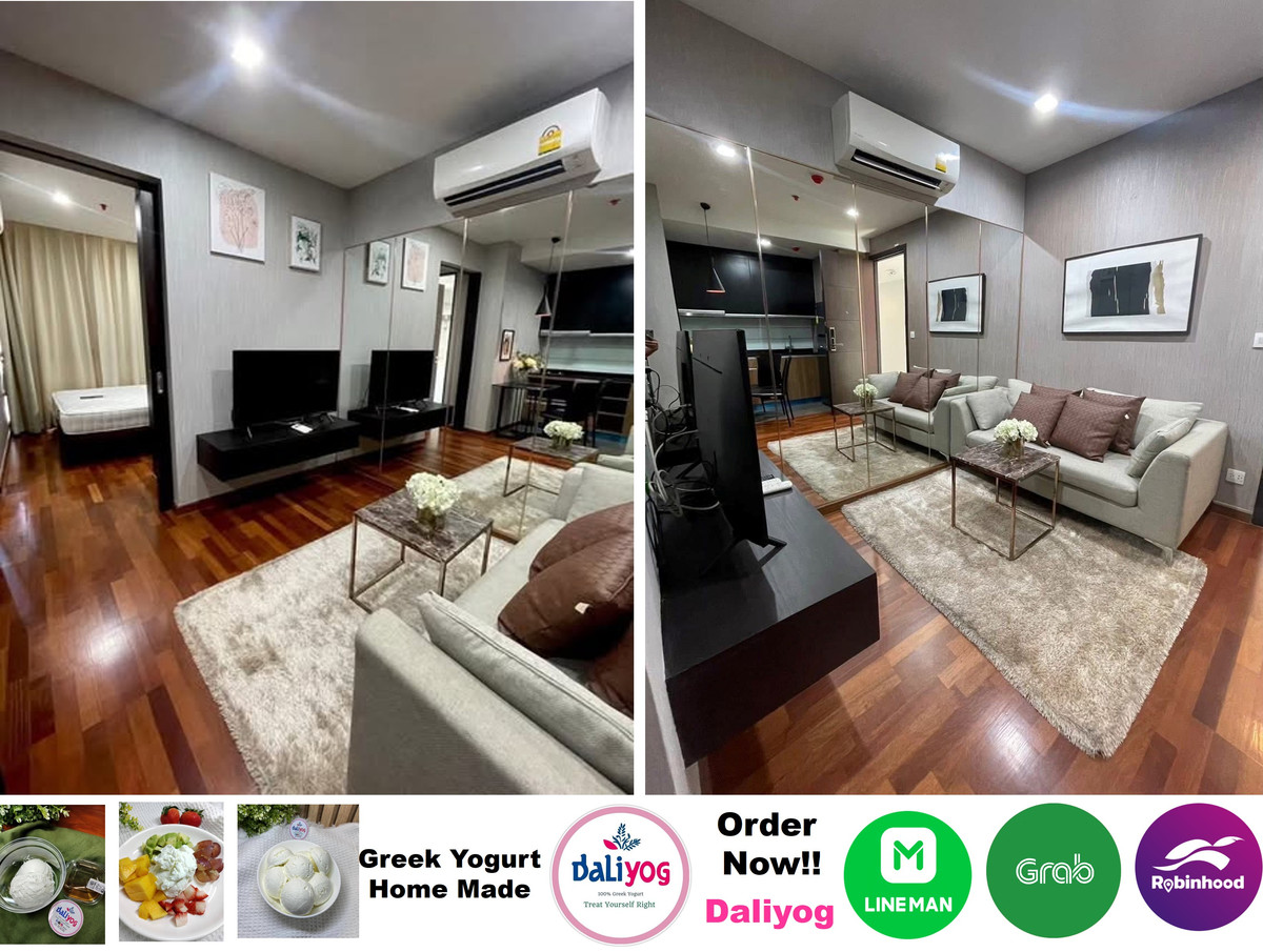 ให้เช่าคอนโดราชเทวี พญาไท : Wish Signature Midtown Siam ให้เช่า 1 นอน แต่งครบ พร้อมอยู่ ใกล้BTS ราชเทวี 400m.