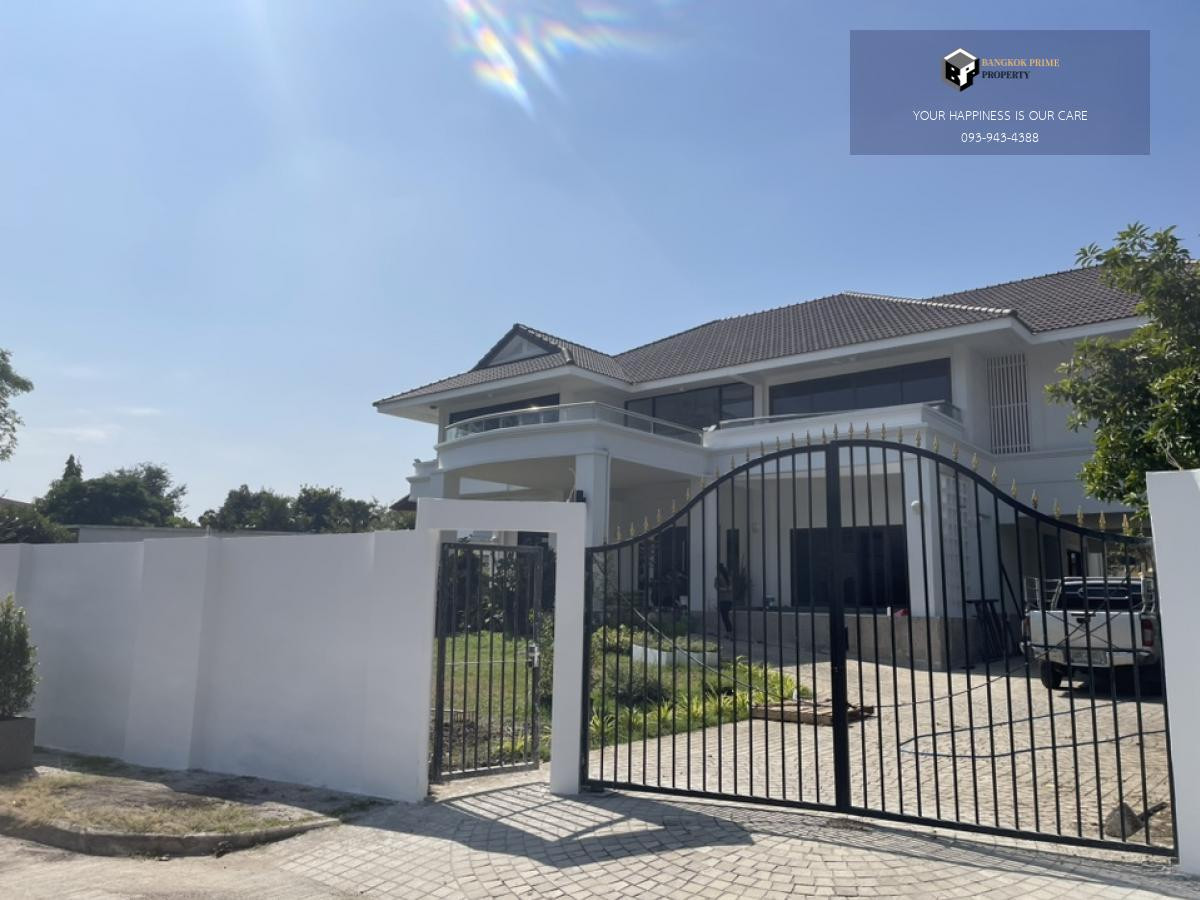 For SaleHousePhutthamonthon, Salaya : Chuan Chuen Park Ville 🌅 Single house with lake view, very peaceful project Private Single House with Lake View & Backyard 独栋别墅 · 湖景宅邸 · 私密后花园 #2025103112742