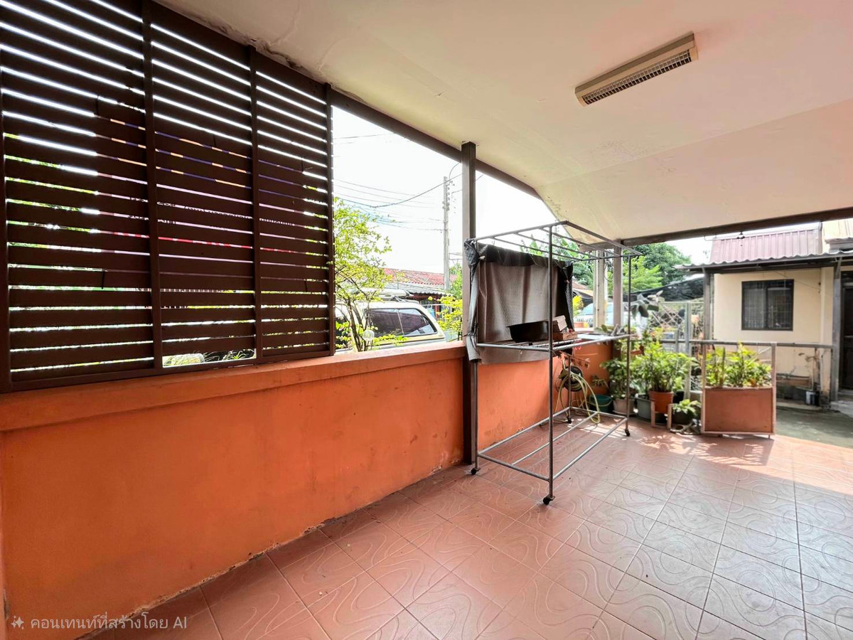 ขายทาวน์โฮมวิภาวดี ดอนเมือง หลักสี่ : ทาวน์เฮ้าส์หลังมุม ชั้นเดียว 2 คูหา บูรพาวิลล่า 7 ดอนเมือง ซอยเวฬุวนาราม 15