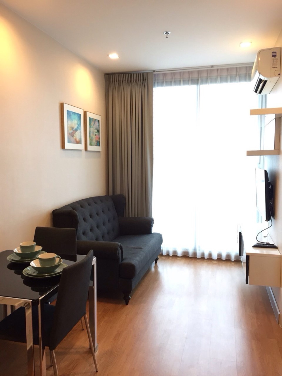 For SaleCondoOnnut, Udomsuk : Condo Q House Sukhumvit 79 for sale, size 31 square meters, 1 bedroom, beautifully decorated, price 4.29 million baht, contact V (owner), call 081-6111954.
