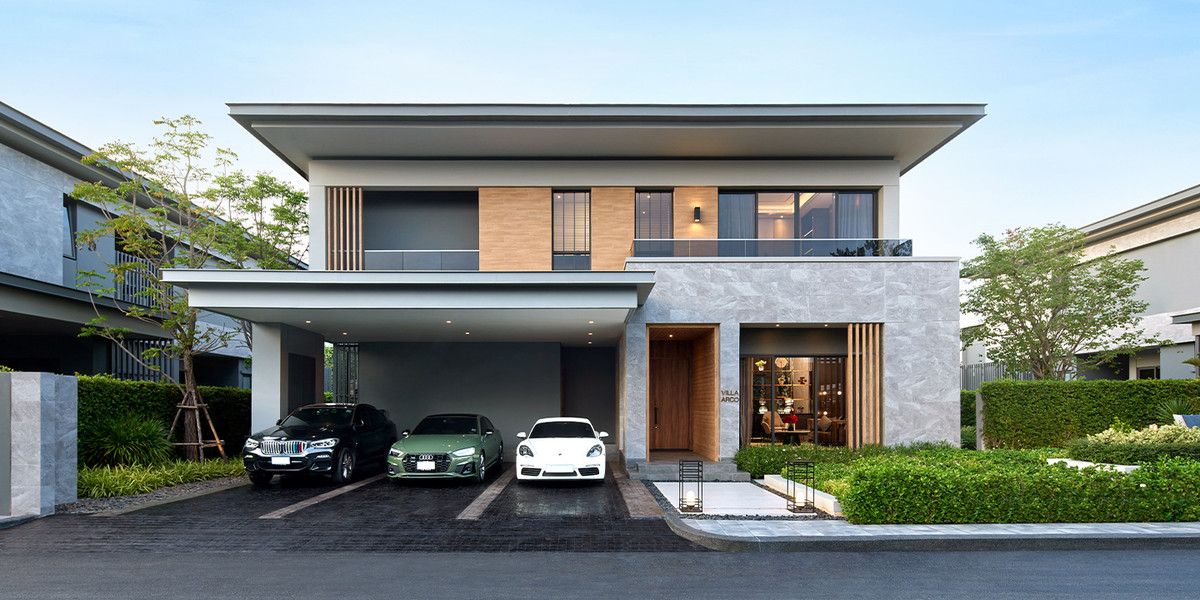 For SaleHouseLadkrabang, Suwannaphum Airport : Luxurious mansion LAKE LEGEND BANGNA – SUVARNABHUMI