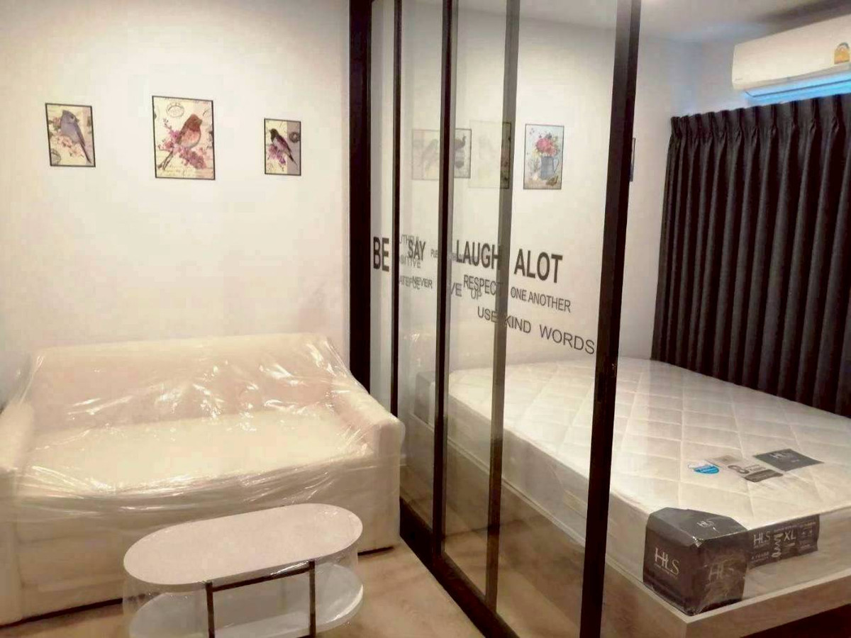 For RentCondoPathum Thani,Rangsit, Thammasat : 🏡 For rent Kave TU 💖 ✨ Building C, 4th floor ✅️ Ready to move in