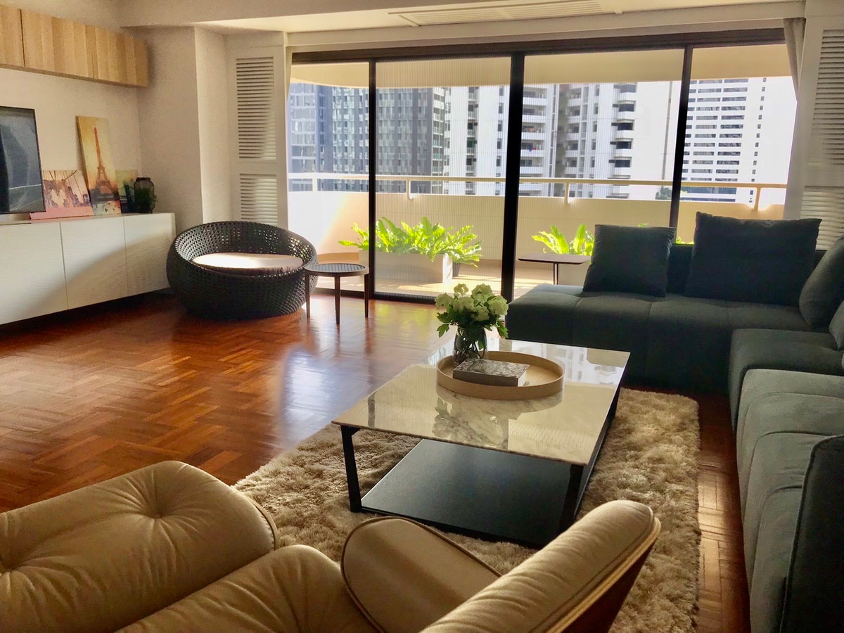 ให้เช่าคอนโดคลองเตย กล้วยน้ำไท : ให้เช่า Tower Park Condominium | ห้องใหญ่ 3 ห้องนอน ระเบียงกว้าง วิวสวยใจกลางสุขุมวิท (สุขุมวิท 3)