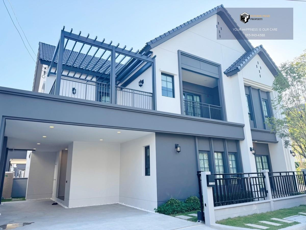 ขายบ้านบางนา แบริ่ง ลาซาล : Centro Bangna | บ้านเลขที่สวย หันหน้าทิศเหนือ Prime house number✨North-facing, enjoys cool breeze 🌿 朝北的吉祥房屋 #2025103112739