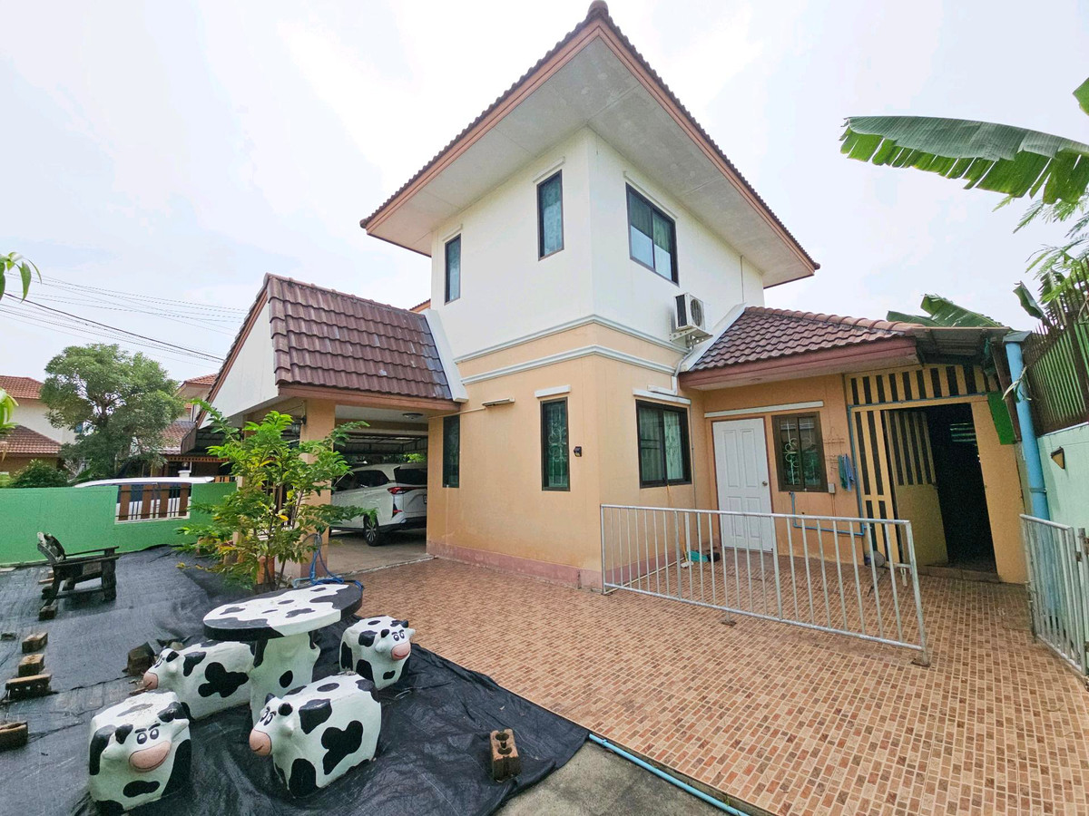 ขายบ้านนนทบุรี บางใหญ่ บางบัวทอง : 🚨ถูกที่สุด‼️บ้านเดี่ยว พร้อมอยู่ ใกล้ร.ร.สารศาสน์ บางบัวทอง