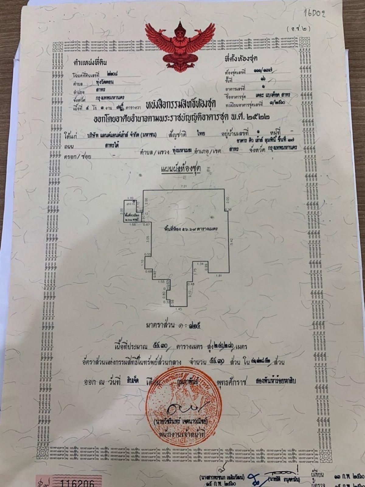 ขายคอนโดสาทร นราธิวาส : The Bangkok Sathorn / ห้องสวย ราคาดี ใกล้ BTS สุรศักดิ์ / 1 ห้องนอน 60 ตร.ม. โทร 0937890899