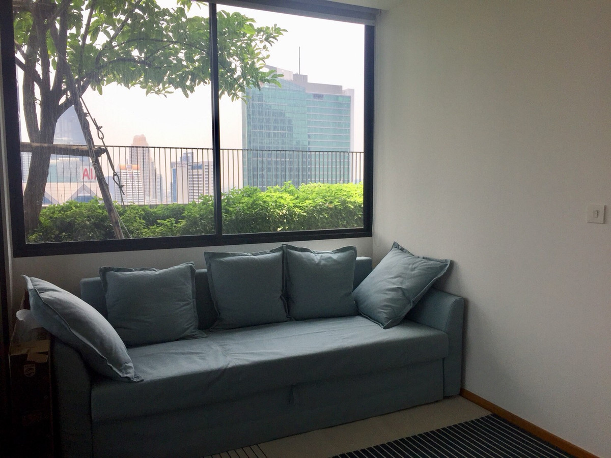 For RentCondoSathorn, Narathiwat : For Rent Noble Revo Silom 1bed size 33.79 sq.m. F/F Corner room