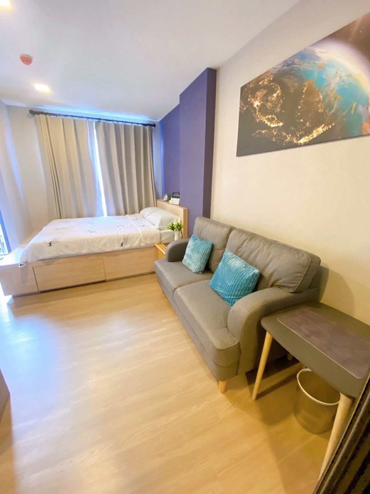 For SaleCondoBangna, Bearing, Lasalle : 📍📍For sale THE MUVE Bangna (The Move Bangna)📍📍👉 Low Rise Condo👉 1 bedroom, 1 bathroom, 25.19 sq m.👉 7th floor, swimming pool view👉Fully Furnished💸 1,890,000 baht📍This price includes all expenses on the day of ownership transfer.