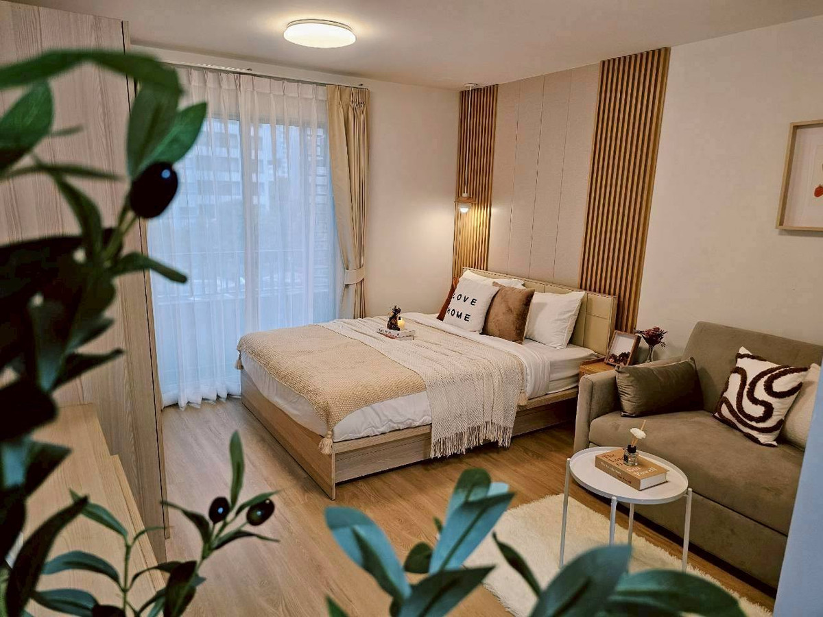 For SaleCondoOnnut, Udomsuk : SALE Elio Del Ray renovated studio Pool View near BTS Phunnawithi & BTS Udomsuk 700m. free shuttle bus near true digital, jaspal, 66tower**TEL: 0863649888 / LINE OA: @751paggb