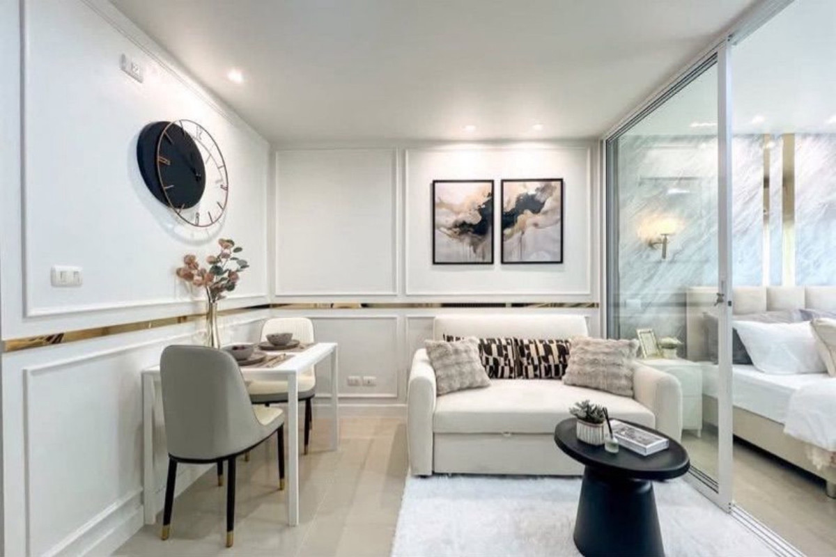 For RentCondoThaphra, Talat Phlu, Wutthakat : For rent, Metro Park Sathorn Phase 1, newly renovated, all new electrical appliances and furniture, never used.