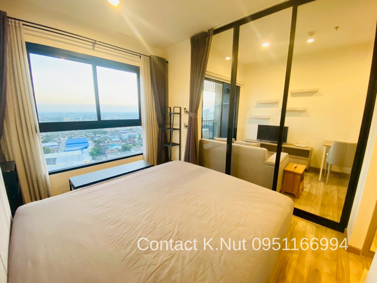 For RentCondoWongwianyai, Charoennakor : Condo for rent, Niche Mono Charoen Nakorn 27th Floor, short-long period (For rent - Niche Mono Charoen Nakorn 27th Floor Short-Long period)