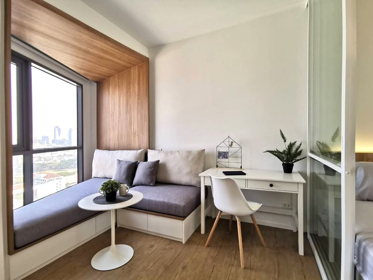 ให้เช่าคอนโดสยาม จุฬา สามย่าน : New Room Triple Y 1bed 34 Sqm Fullyfurnish 30,000-