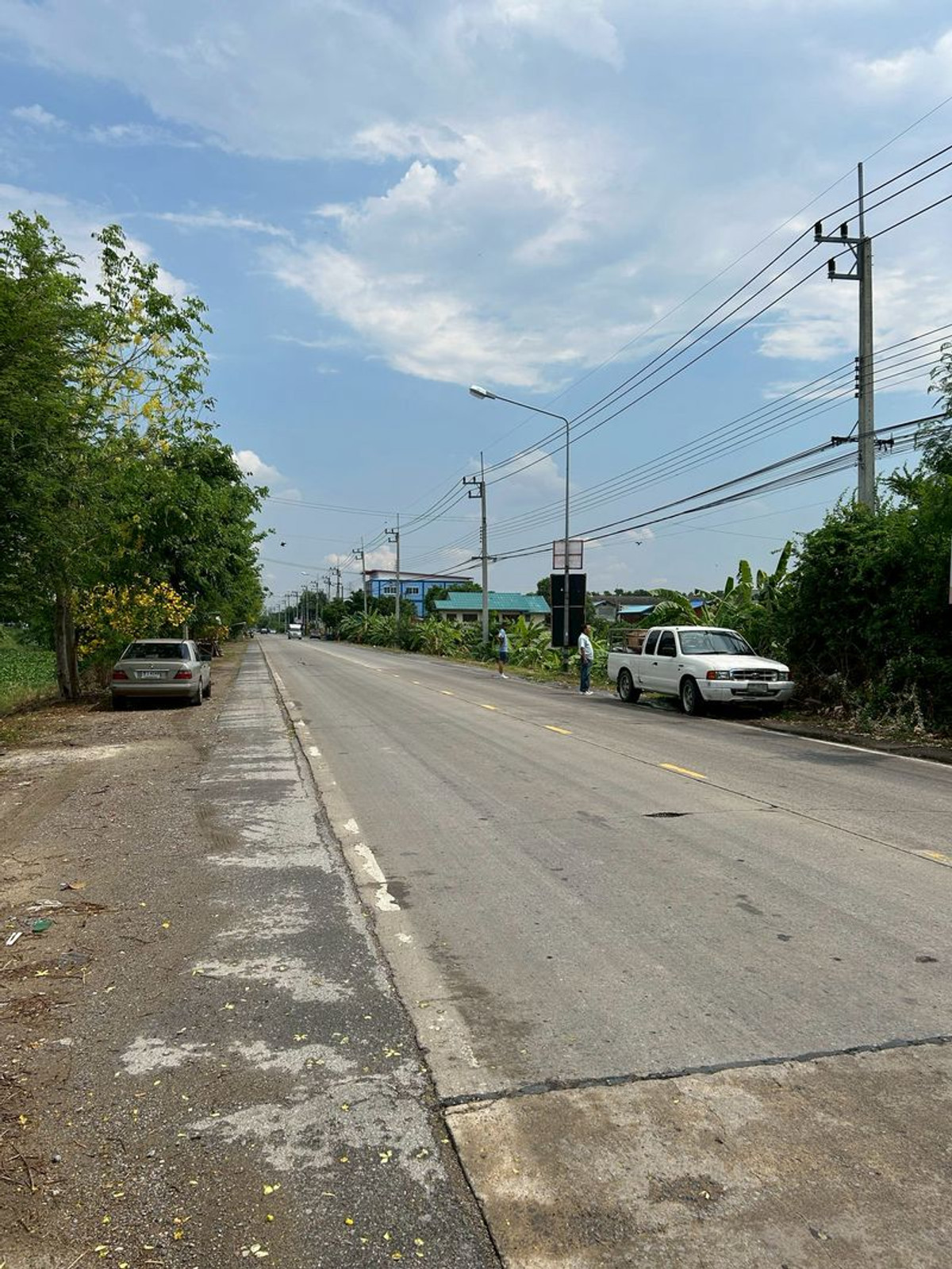 ขายที่ดินปทุมธานี รังสิต ธรรมศาสตร์ : ขายที่ดินเปล่า 2 ไร่ ติดถนนเลียบคลองเปรมประชากร ตำบลสวนพริกไทย อำเภอเมืองปทุมธานี ปทุมธานี