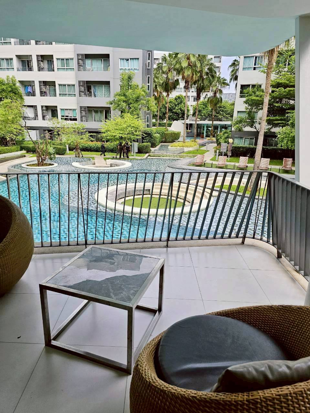 For SaleCondoOnnut, Udomsuk : SALE Elio Del Ray renovated studio Pool View near BTS Phunnawithi & BTS Udomsuk 700m. free shuttle bus near true digital, jaspal, 66tower**TEL: 0863649888 / LINE OA: @751paggb