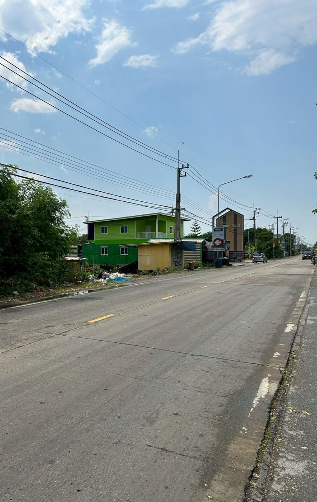 ขายที่ดินปทุมธานี รังสิต ธรรมศาสตร์ : ขายที่ดินเปล่า 2 ไร่ ติดถนนเลียบคลองเปรมประชากร ตำบลสวนพริกไทย อำเภอเมืองปทุมธานี ปทุมธานี