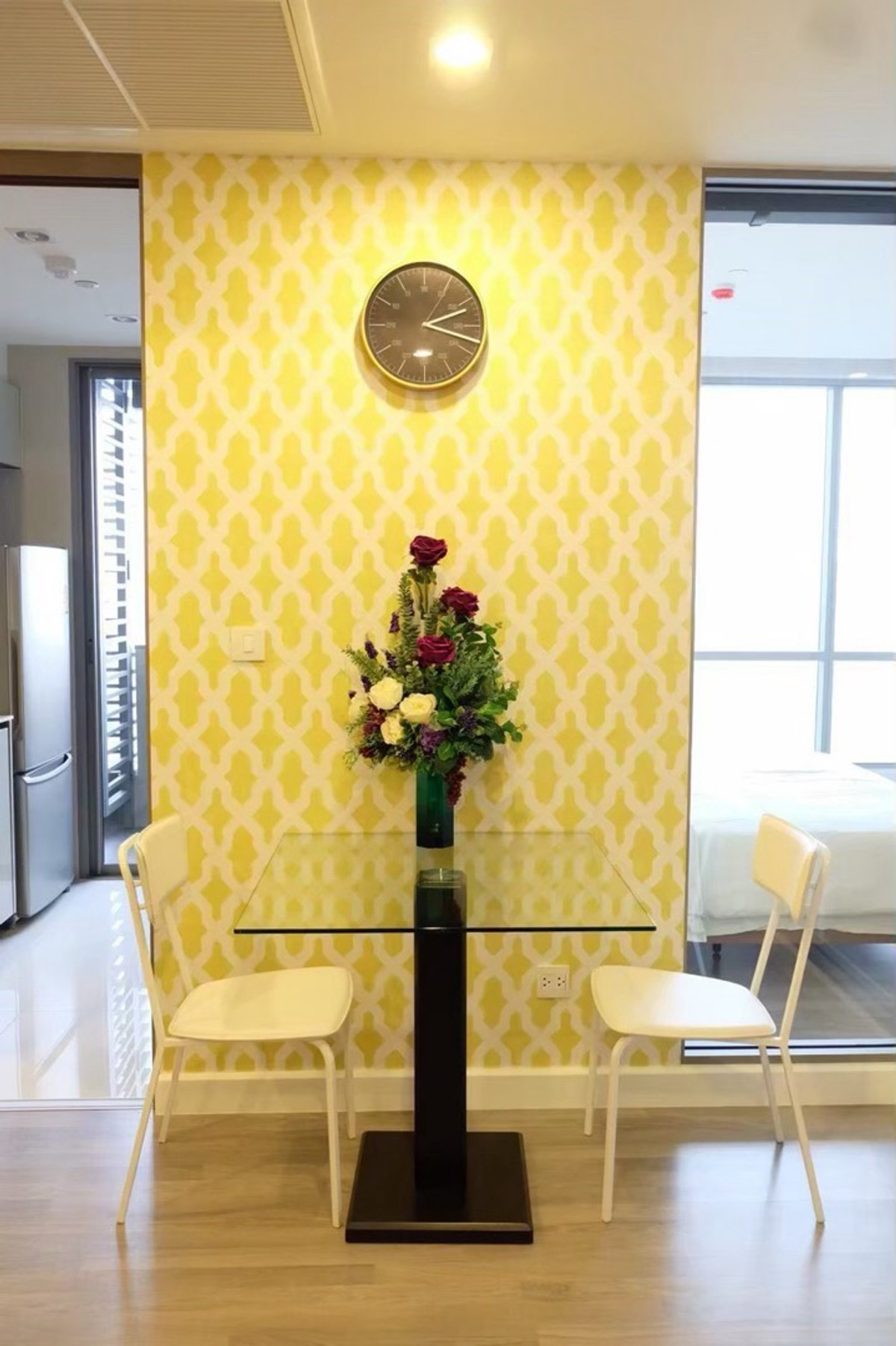 For RentCondoSiam Paragon ,Chulalongkorn,Samyan : 🔥For urgent rent🔥The Room Rama 4, beautiful view, not blocked, fully furnished, ready to move in, near MRT Hua Lamphong