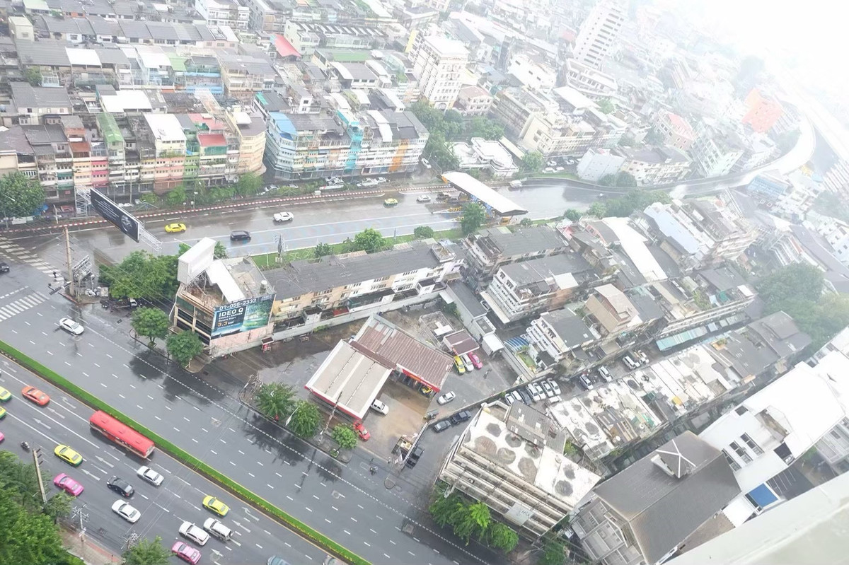 For RentCondoSiam Paragon ,Chulalongkorn,Samyan : 🔥For urgent rent🔥The Room Rama 4, beautiful view, not blocked, fully furnished, ready to move in, near MRT Hua Lamphong