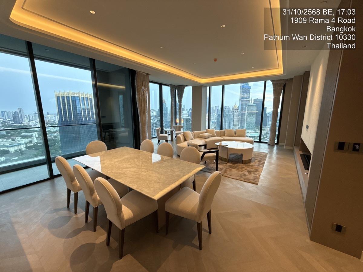 For SaleCondoWitthayu, Chidlom, Langsuan, Ploenchit : 03/04/2026, # For Sale!! ONE89 Wireless - Luxury Condo in the City Center 2 Bedrooms 2 Bathrooms Near BTS Lumpini 151 sq.m. 0642748883