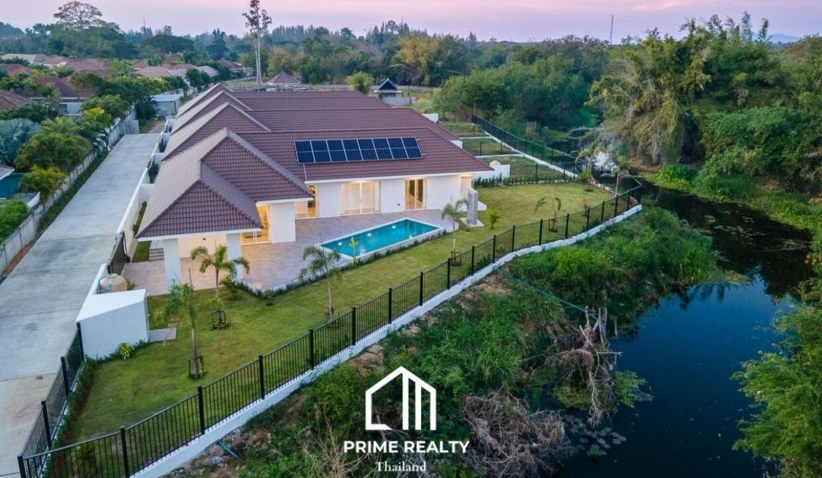 For SaleHouseHuahin, Prachuap Khiri Khan, Pran Buri : Beautiful house next to Hua Hin Lake