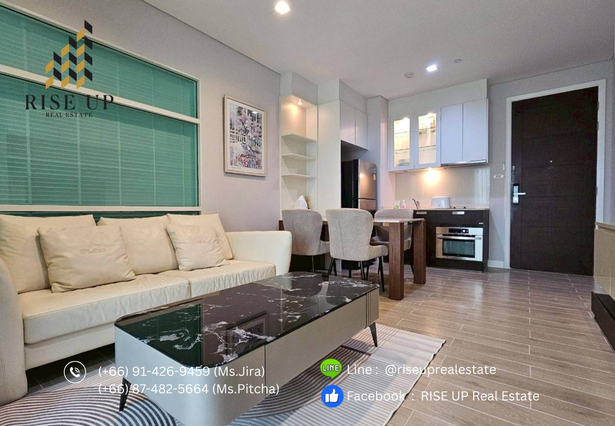 ให้เช่าคอนโดสุขุมวิท อโศก ทองหล่อ : คอนโดปล่อยเช่า 📣 ไอวี่ ทองหล่อ คอนโด, 1 ห้องนอน 1 ห้องน้ำ, ขนาด 45 ตรม. ราคา 30,000 บาท/เดือน🔥ห้องรีโนเวทใหม่ 🔥