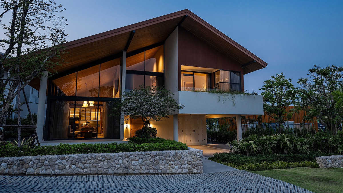 ขายบ้านพัทยา บางแสน ชลบุรี สัตหีบ : โปรลับ ราคาวงใน Wisdom First Residence บ้านสไตล์ Mid-Century  หรูใจกลางหุบเขา 1,400 ไร่ ณ Wisdom Valley  เขาไม้แก้ว ชลบุรี 