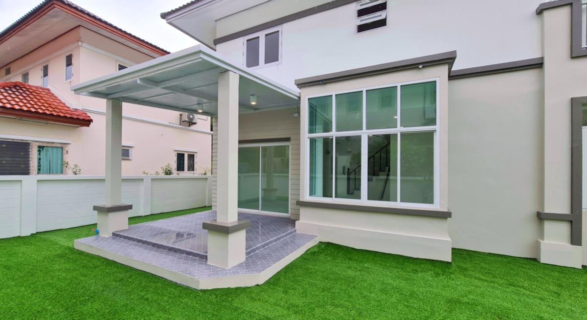 For SaleHousePathum Thani,Rangsit, Thammasat : For Sale House , Baan Fah Green Park Rangsit Khlong 2 , wide frontage , newly renovated , Khu Khot , Lam Luk Ka , Pathum Thani , CX-136752