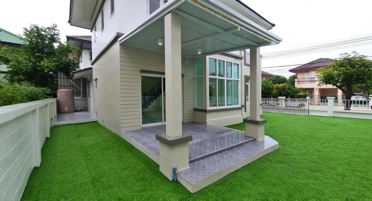 For SaleHousePathum Thani,Rangsit, Thammasat : For Sale House , Baan Fah Green Park Rangsit Khlong 2 , wide frontage , newly renovated , Khu Khot , Lam Luk Ka , Pathum Thani , CX-136752