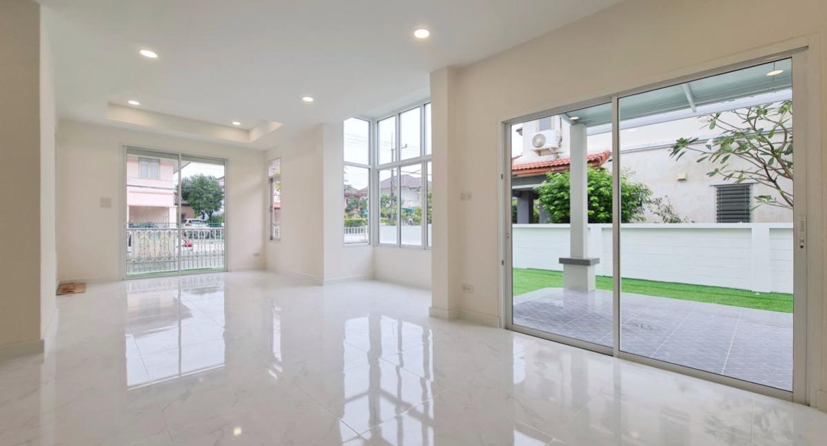 For SaleHousePathum Thani,Rangsit, Thammasat : For Sale House , Baan Fah Green Park Rangsit Khlong 2 , wide frontage , newly renovated , Khu Khot , Lam Luk Ka , Pathum Thani , CX-136752