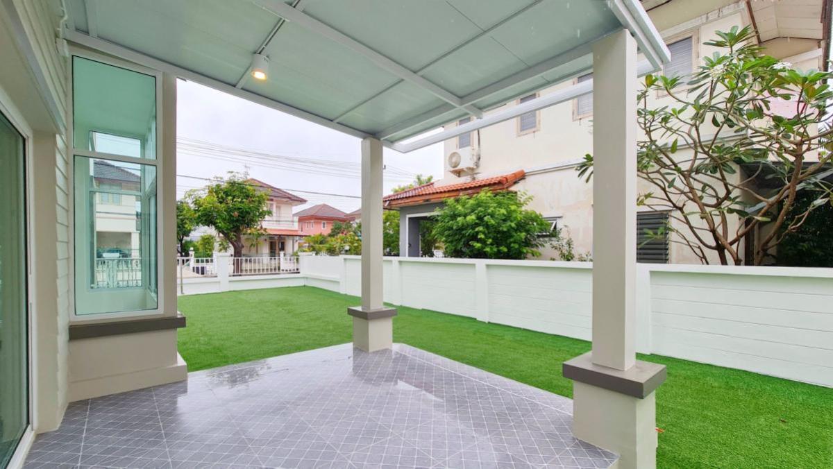 For SaleHousePathum Thani,Rangsit, Thammasat : For Sale House , Baan Fah Green Park Rangsit Khlong 2 , wide frontage , newly renovated , Khu Khot , Lam Luk Ka , Pathum Thani , CX-136752