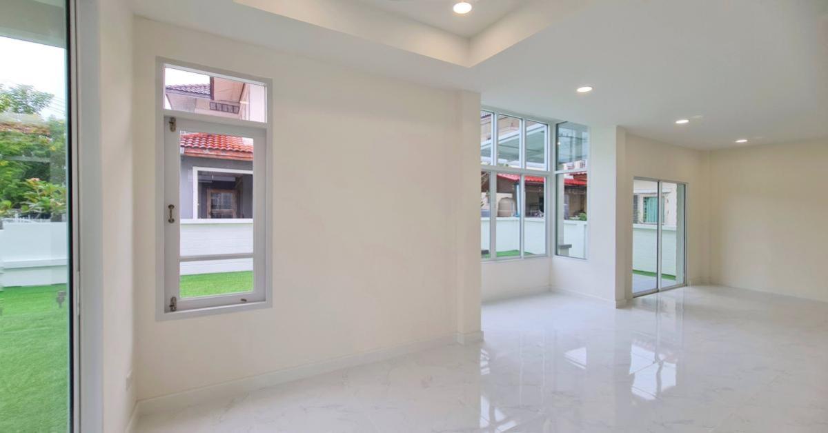 For SaleHousePathum Thani,Rangsit, Thammasat : For Sale House , Baan Fah Green Park Rangsit Khlong 2 , wide frontage , newly renovated , Khu Khot , Lam Luk Ka , Pathum Thani , CX-136752