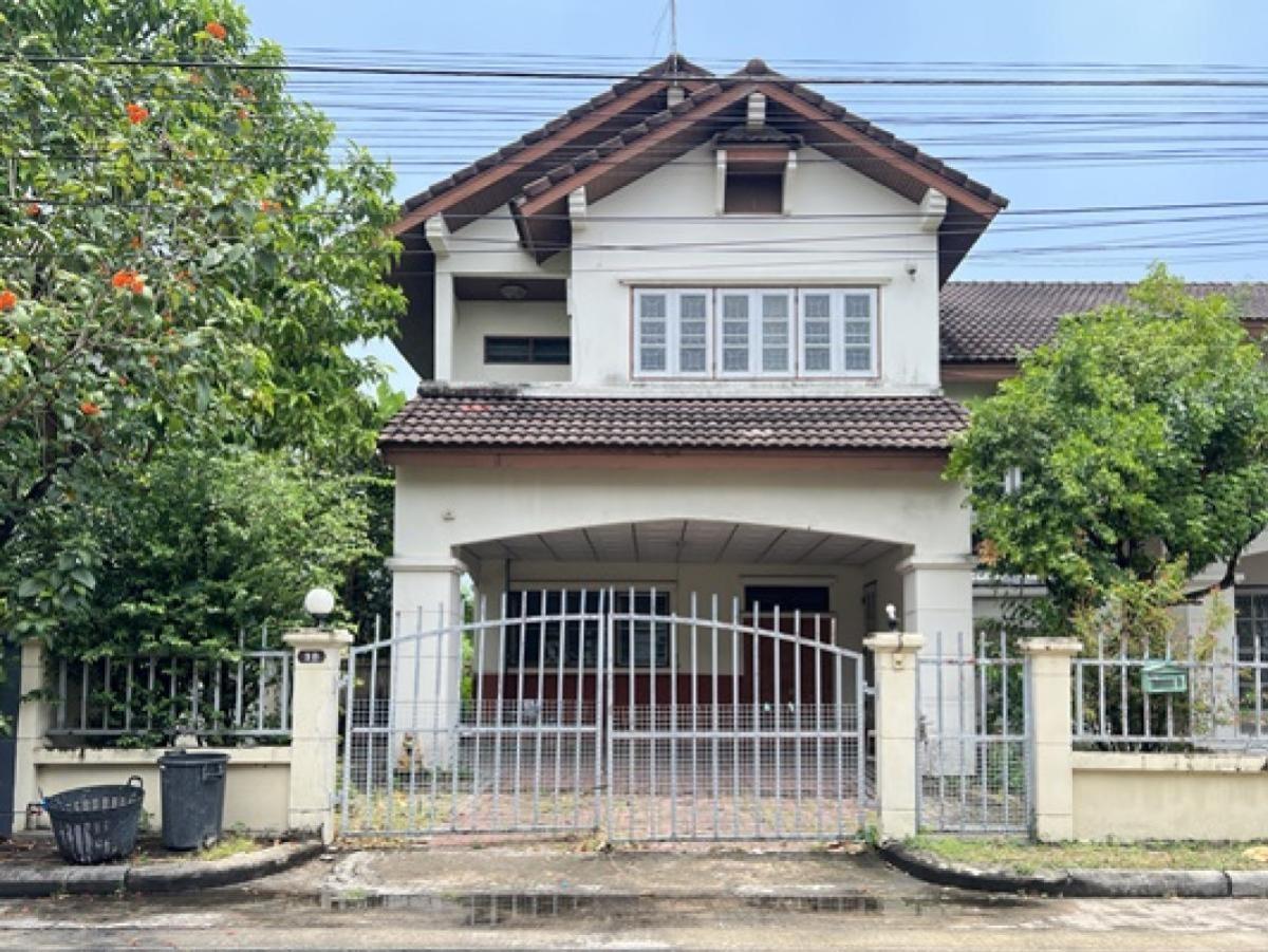 ขายบ้านปิ่นเกล้า จรัญสนิทวงศ์ : ขายบ้านเดี่ยว 2 ชั้น หมู่บ้านดุลิยา ปิ่นเกล้า–กาญจนาฯ เนื้อที่ 70 ตร.ว. 3 นอน 3 น้ำ สวนกว้าง ใกล้ The Paseo Park และ รร.นานาชาติสิงคโปร์ กรุงเทพฯ CX-136257