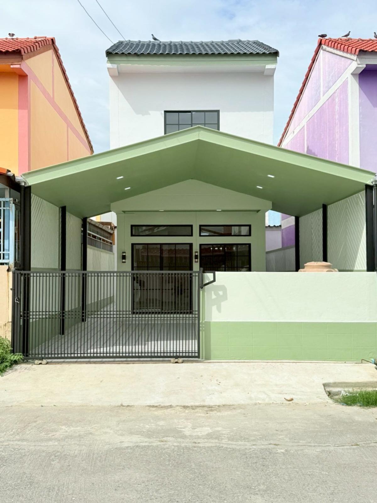 For SaleHouseMin Buri, Romklao : For Sale House , Amornsup , newly renovated , Krathum Rai , Nong Chok , Bangkok , CX-136167