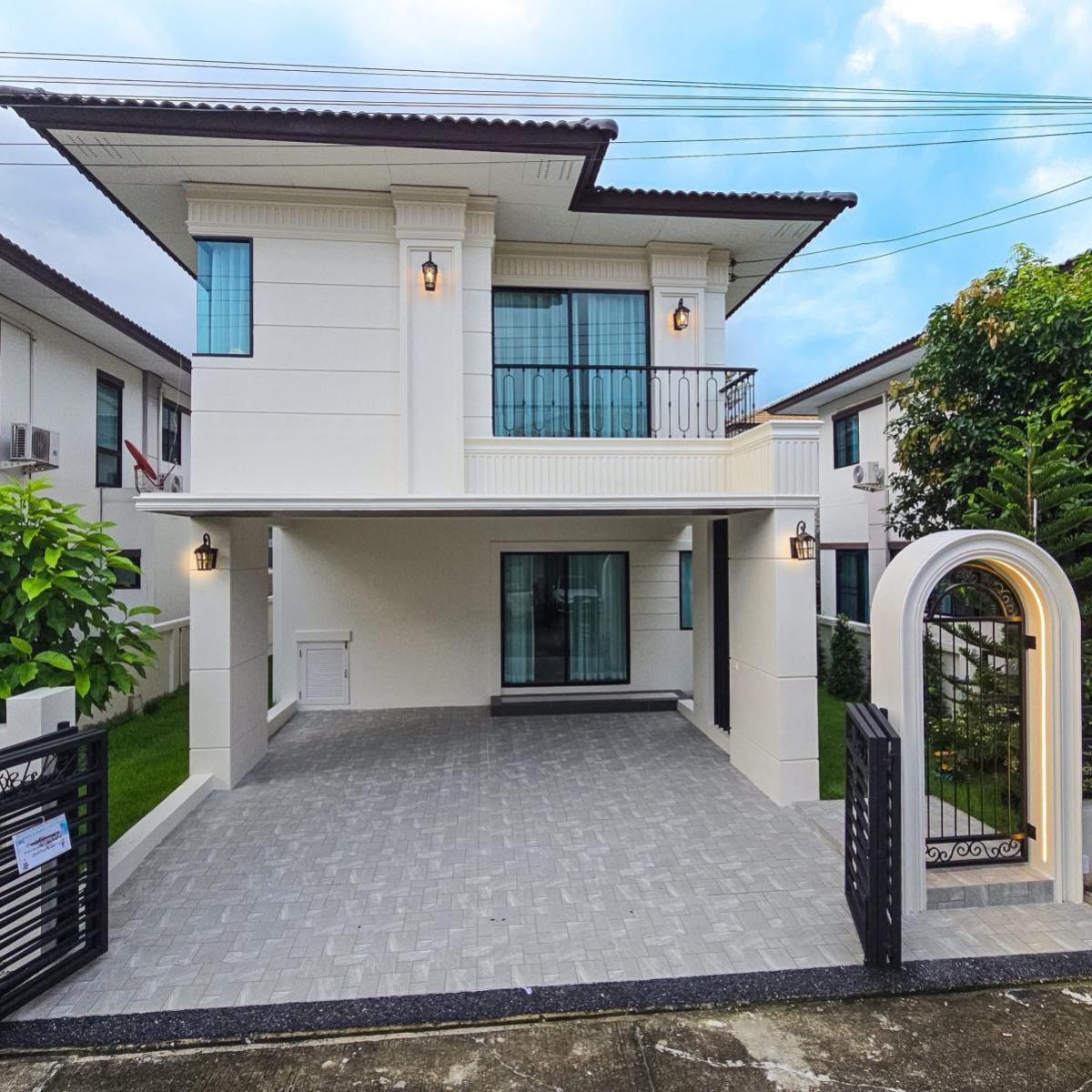 For SaleHousePathum Thani,Rangsit, Thammasat : For Sale House , Baan Fahpiyarom Nesto , newly renovated , Bueng Kham Phoi , Lam Luk Ka , Pathum Thani , CX-135646